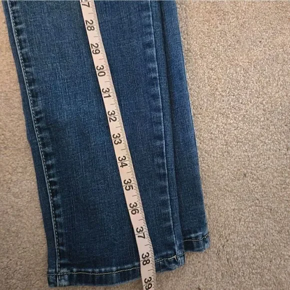 Distressed skinny jeans Size 13 or 30 inch waist. - Picture 5 of 5